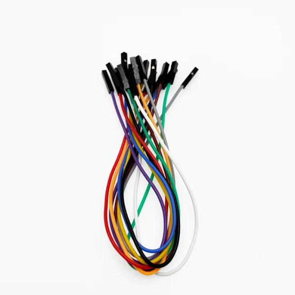 20CM 10 Color 10Pack F-F Silicon Jumper Wires - Image 2