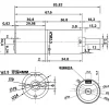 12V 240pm 25:1 Planetary Brushless Gearmotor 24mm D24x67.6L mm - Image 2