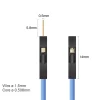 30CM Orange 10Pack F-F Silicon Jumper Wires - Image 3