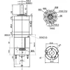 24V 320pm 25:1 Planetary Gearmotor 28mm D28x66.5L mm - Image 2