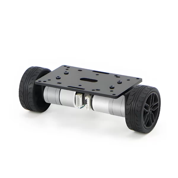 2WD 1 Layer Robit Kit D25*44L mm7.4V 500rpm  20:1 Encoder Gear Motor