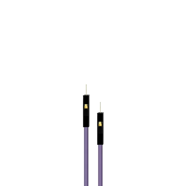 20CM Purple 10Pack M-M Silicon Jumper Wires