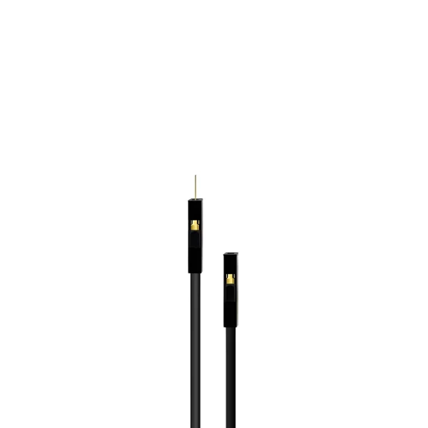 20CM Black 10Pack F-M Silicon Jumper Wires