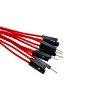 10CM RED 10Pack F-M Silicon Jumper Wires - Image 2