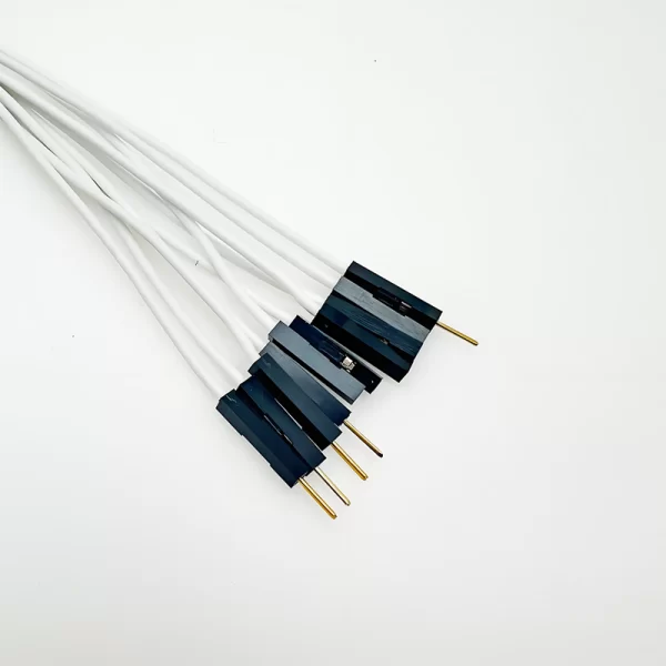 20CM White10Pack F-M Silicon Jumper Wires - Image 2