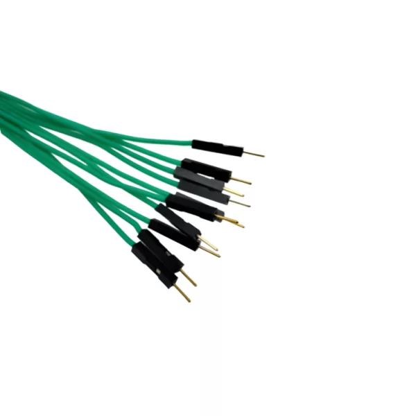 50CM Green10Pack M-M Silicon Jumper Wires - Image 2