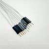 20CM White 10Pack M-M Silicon Jumper Wires - Image 2