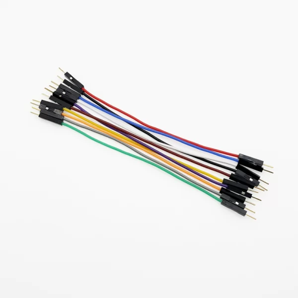 10 Color Mixed10CM RED 10Pack M-M Silicon Jumper Wires