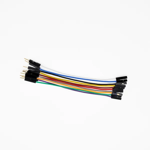 10 Color 10CM 10Pack F-M Silicon Jumper Wires
