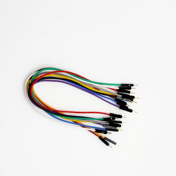 10 Color Mixed 20CM RED 10Pack M-M Silicon Jumper Wires