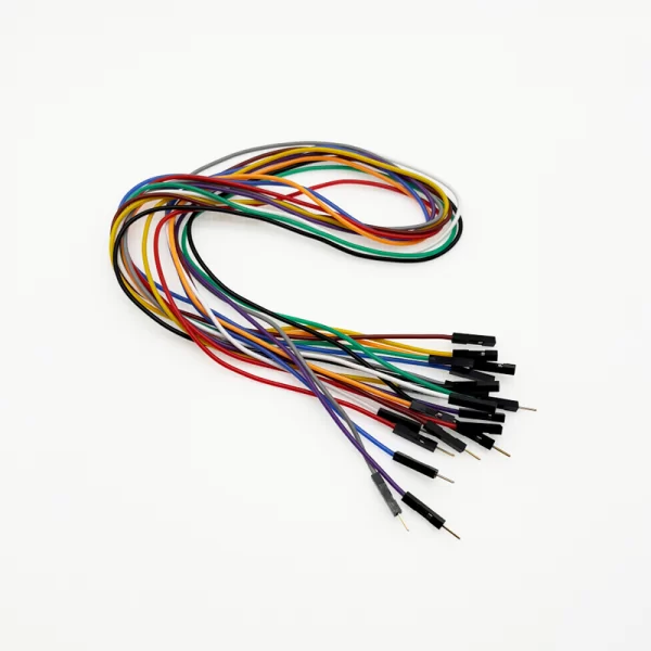 10 Color Mixed 50CM 10Pack F-M Silicon Jumper Wires