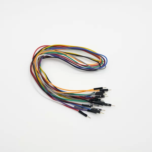 10 Color Mixed 50CM RED 10Pack M-M Silicon Jumper Wires