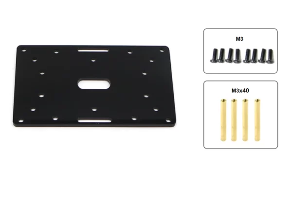 2WD R1 Raised Acrylic Plate Kit