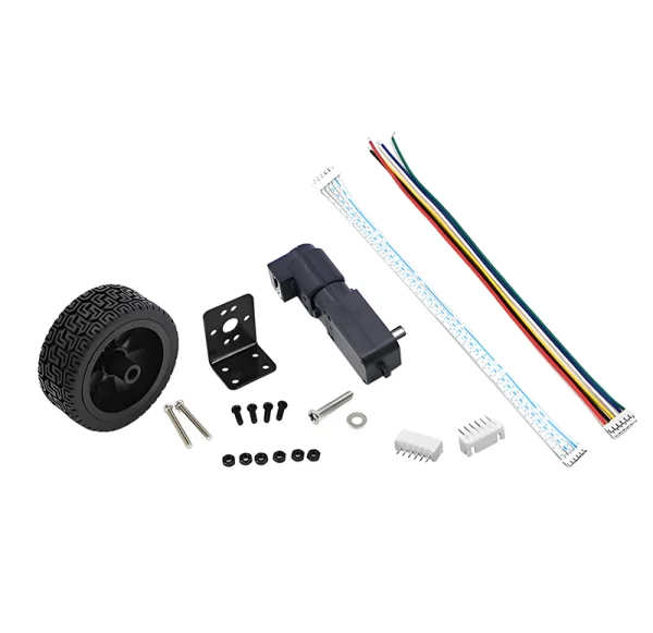 TT Encoder Motor Kit with 65mm High-friction Electroplated Tire