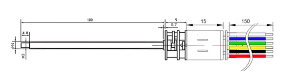 100mm Lead Screw Encoder  150rpm Gear Motor - Image 2