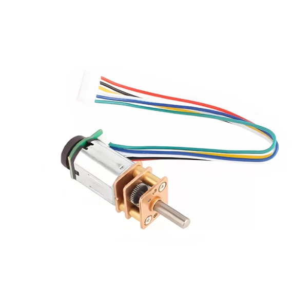 Encoder 3ppr 6V 41rpm 380:1 12mm Gear Motor - Image 2