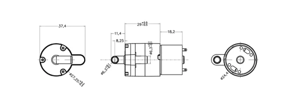 12V Water Pump 2.2W - Image 3